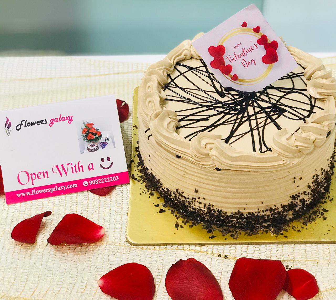 Choco Blast Valentine Cake